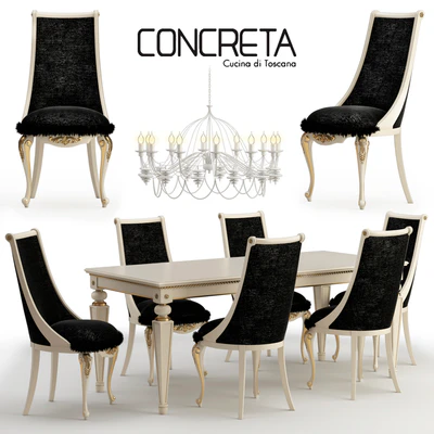 Concreta cucina, Arrogance Impero dinner set — Ver 1