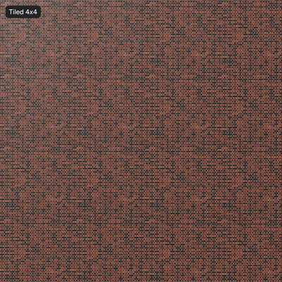 english bond smooth clay brick wall texture red and black — Вид 2