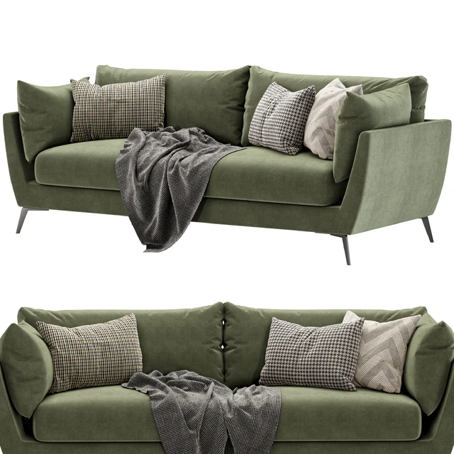 skyler 3 seater fabric sofa — Descargar
