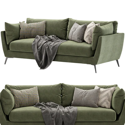 skyler 3 seater fabric sofa — Ver 3