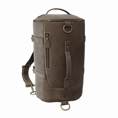 Vintage  Leather Travel Backpack — Вид 1