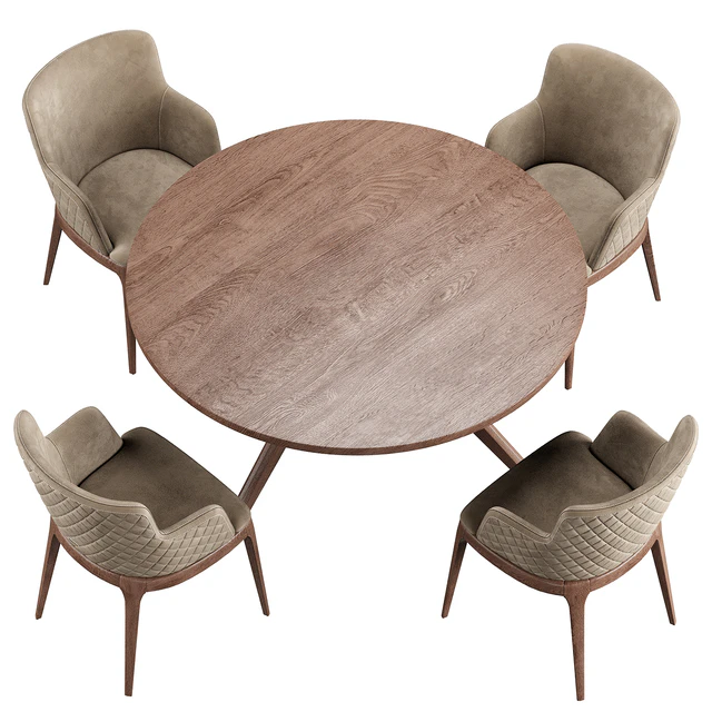Magda Couture Chair ROLF BENZ 965 Table — Descargar