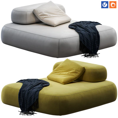 Bubble Rock sofa by Living Divani — Ver 1
