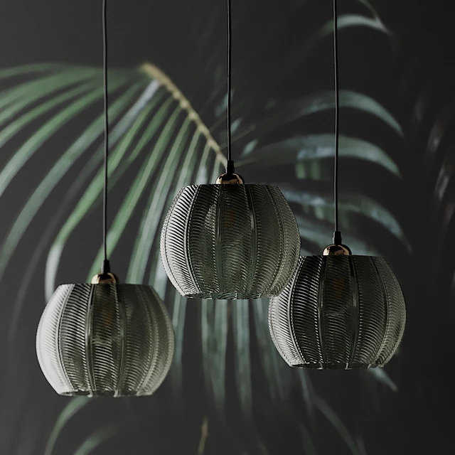 Louis Green Glass Pendant Light from Beaumonde — Скачать
