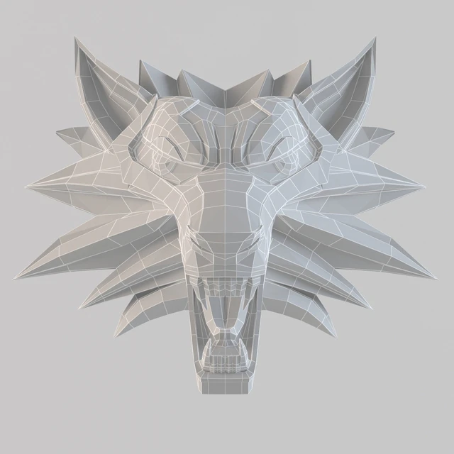 Medallion Witcher for 3D printer — Descargar
