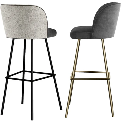 GAIA LINE bar stool By KFF — Ver 4