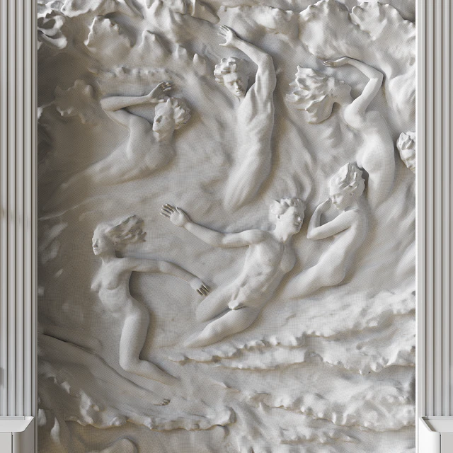 HEADBOARD 3D wall panel 002 — Скачать