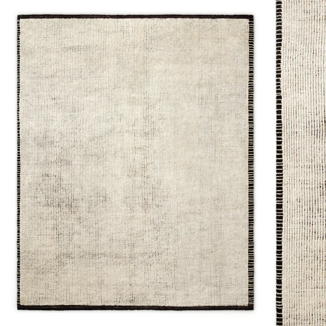 Parallelo Hand-Knotted Wool Rug RH — Descargar