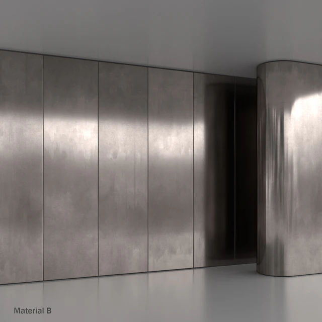 Flat old metal material set 2 — Descargar