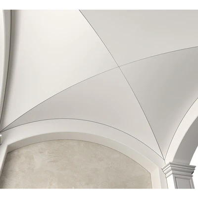 Arched Vaulted Gallery Decorative plaster — Ver 3