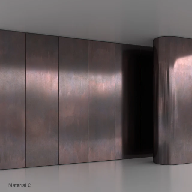 Flat old metal material set 2 — Descargar