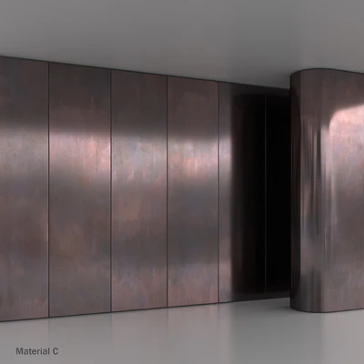 Flat old metal material set 2 — Ver 4