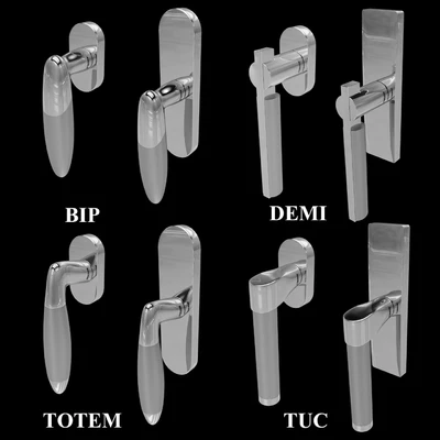 Handles for doors and windows Mandelli (4 pcs., 4 colors) 5 — Ver 2