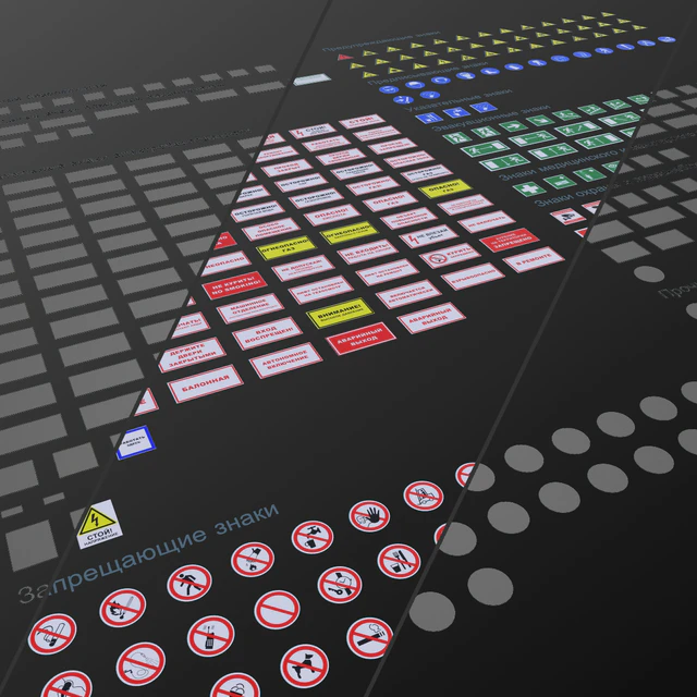 All signs, nameplates, labels and instructions — Descargar