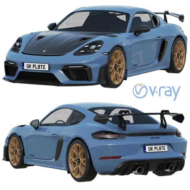 Porsche 718 Cayman GT4 RS 2022 — Скачать