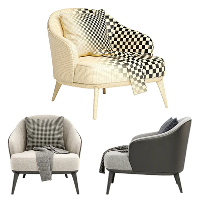 LESLIE ARMCHAIRS By Minotti — Ver 3