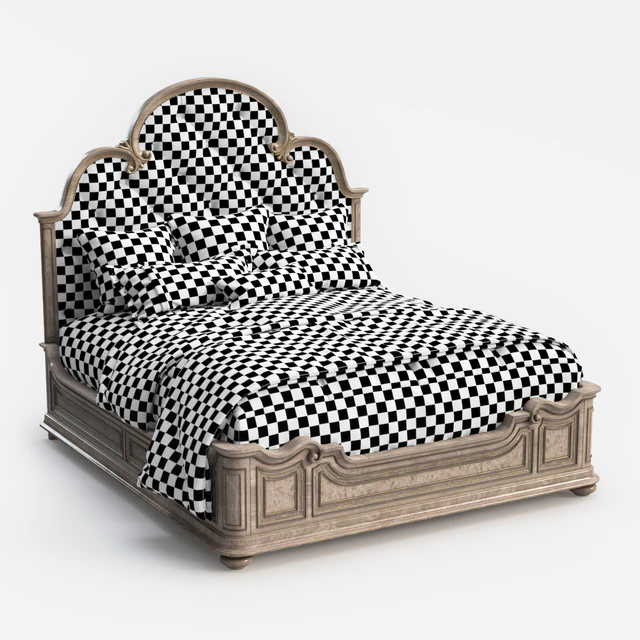 Hooker Furniture King Upholstered Panel Bed — Descargar
