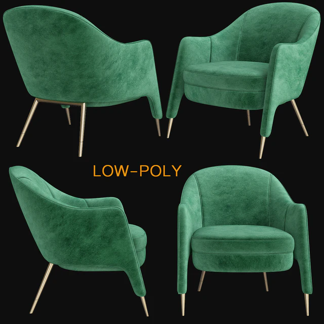 Gio Ponti Unique Armchair — Скачать