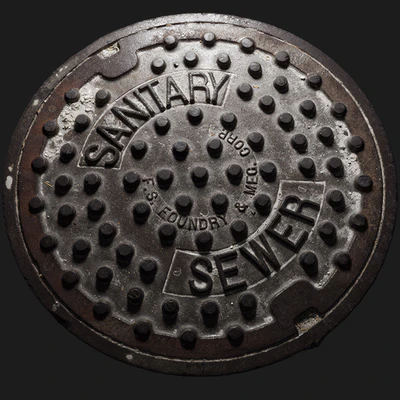 manhole cover 003 — download