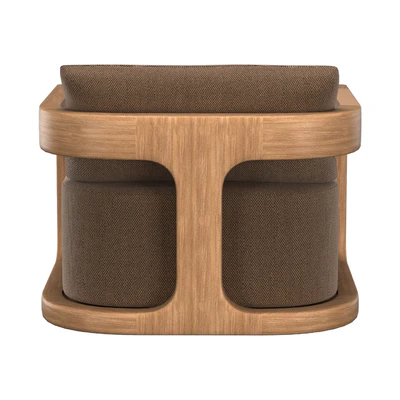 CASSALE SWIVEL LOUNGE CHAIR WITH CUSHION INSERTS — Ver 4