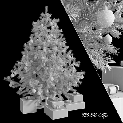 Spruce artificial New Year — Ver 3