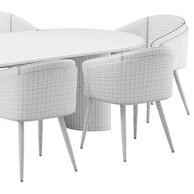 Dinning chair and table90 — Ver 4