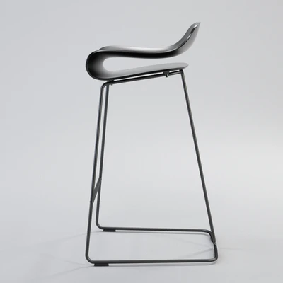 KRISTALIA BCN Slide Base Стул Барный — Вид 3