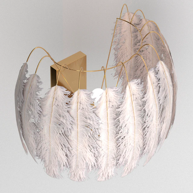 Wall lamp Mineheart FEATHER — Descargar
