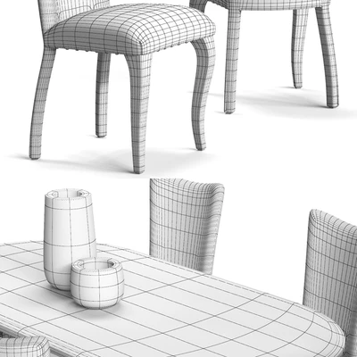 Corte Zari EVA Chair and FLORA Table — Вид 2
