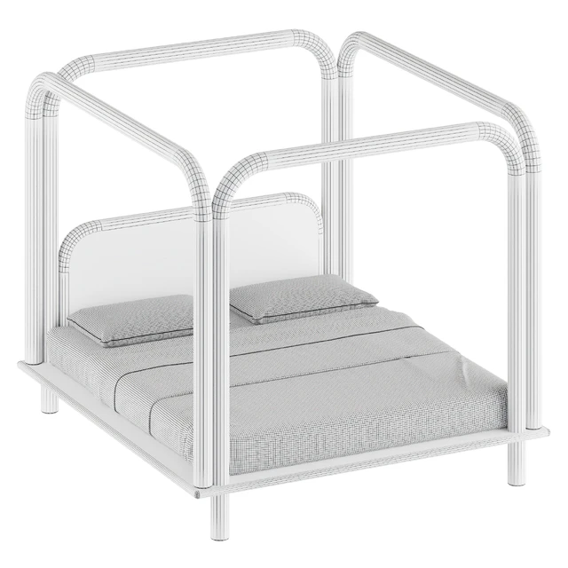 DONNA Furniture | double bed — Скачать