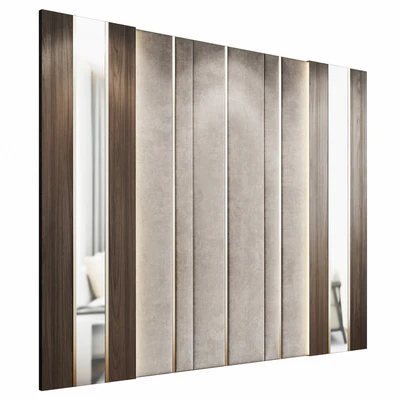 Decorative wall panel and headboard 4 — Ver 2