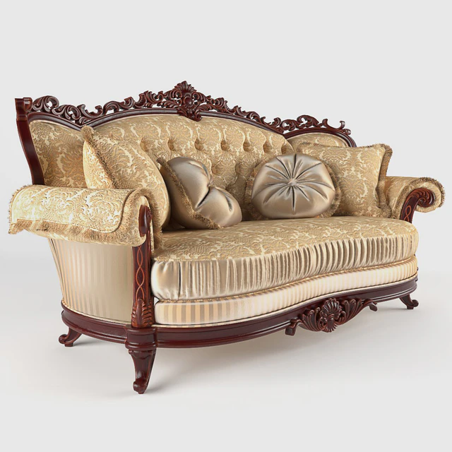 Double sofa Milord Gold — Descargar