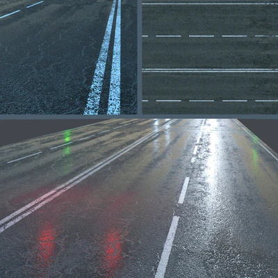 Wet asphalt — Ver 1