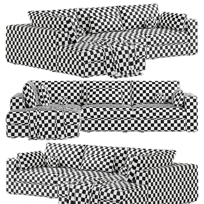 Bumper Sectional Sofa — View 6