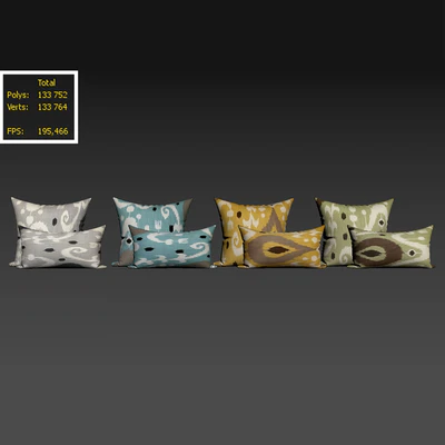 Decorative pillows Dot and bo Indah Ikat. set 044 — Вид 2