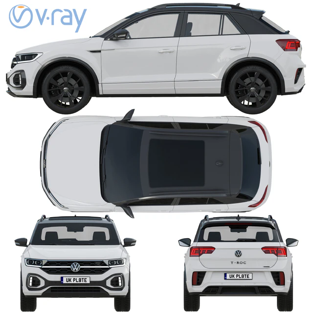 Volkswagen T-Roc R-line 2022 — Descargar