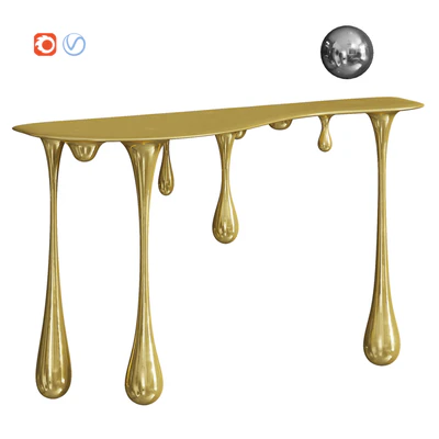 Консоль Melting Gold / Silver Console Zhipeng Tan — Вид 5