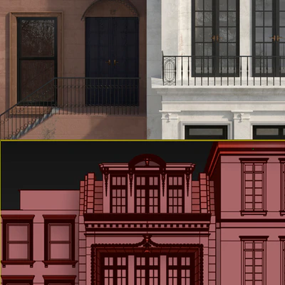 Classic facade — Вид 3