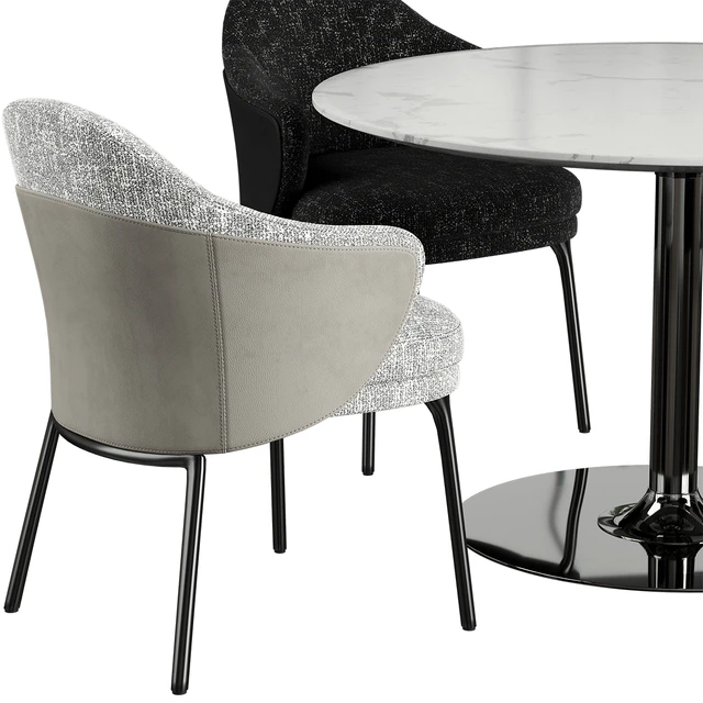 Minotti angie dining Oliver dining table — Descargar