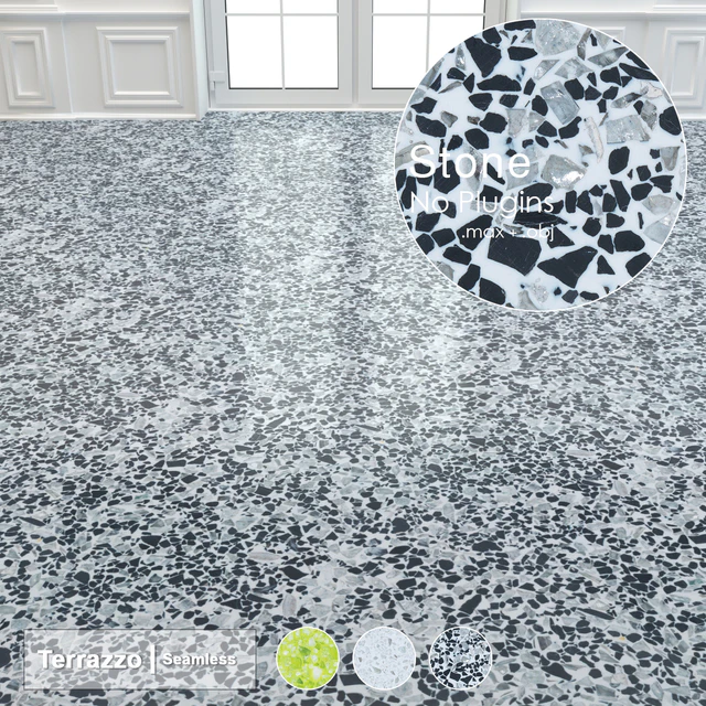 Seamless Terrazzo Stone 003 — Скачать