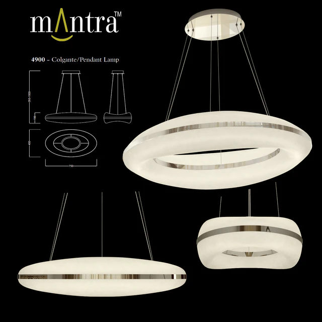 Mantra Oakley Pendant Lamp — Descargar