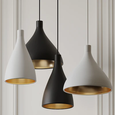 Swell Narrow and Medium Pendant Lights by Pablo Studio — Ver 1