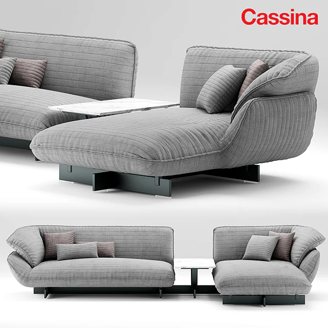 Диван cassina 550 BEAM SOFA SYSTEM — Скачать
