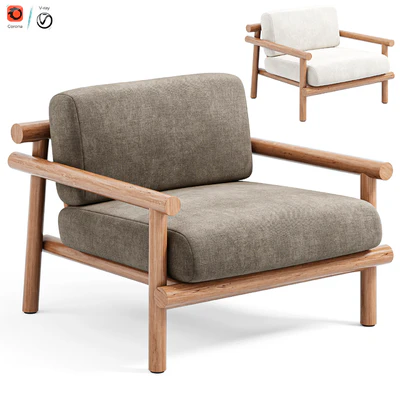 Ayana armchair by B&B Italia — Вид 3
