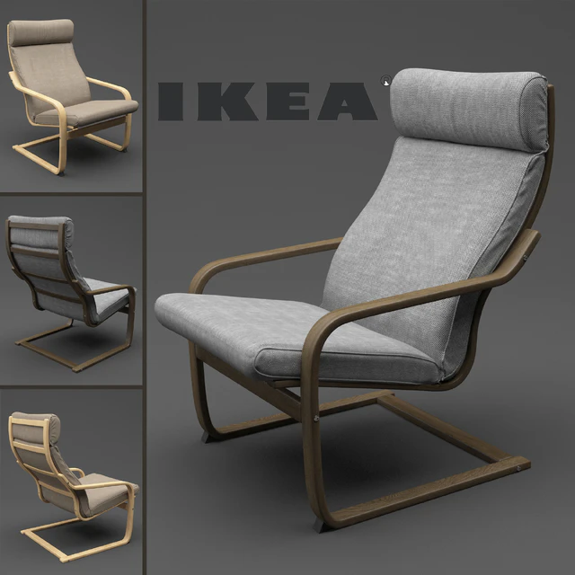 IKEA POANG CHAIR — Скачать