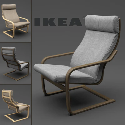 IKEA POANG CHAIR — Вид 3