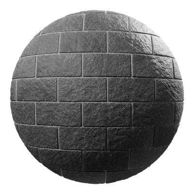 aggregate running concrete block wall texture black — скачать