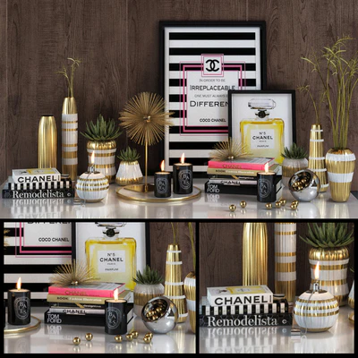 Chanel decorative set — Ver 1