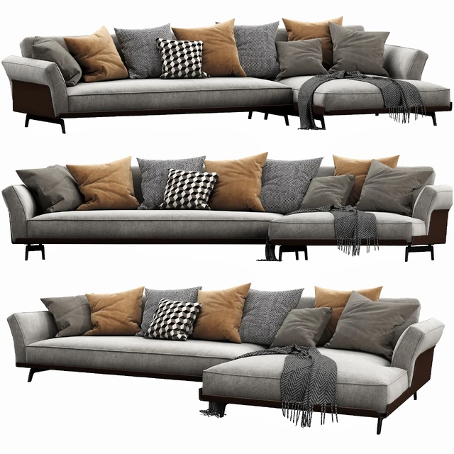 Flexform Este Chaise Lounge — Descargar