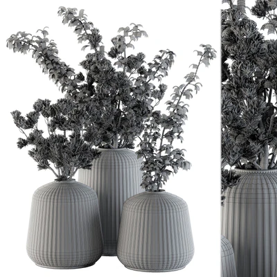 Bouquet Set 16 - Dried Plants — Ver 4